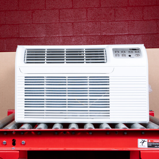 TTW Unit - 12k Gree 26" Air Conditioner With Integral Heat Pump and 1.0 kW Resistive Electric Heat Product Image 1