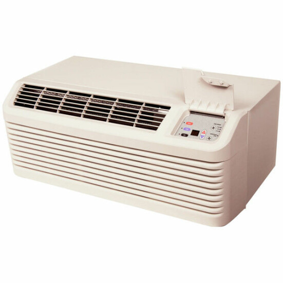 7,000 to 15,000 Btu Amana DigiSmart PTAC with 3.5 kW Electric Heat and Heat Pump - 265 V / 20 A Product Image 2