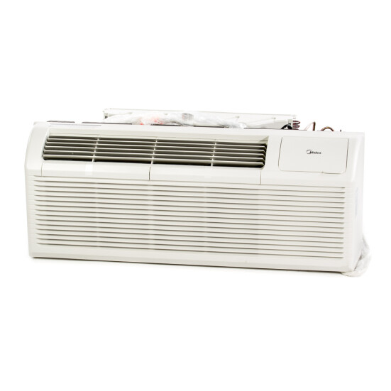 9,000 to 15,000 Btu Midea PTACs with 3.5 kW Resistive Electric Heat - 208/230 V / 20 A Product Image