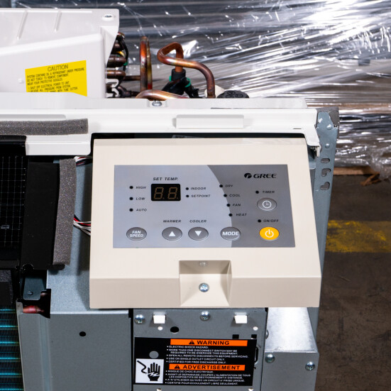 PTAC Unit - NEW - 12k - 265v - Heat Pump - Digital - ETAC2-12HP265VA-CP - Gree - 1 Product Image 2