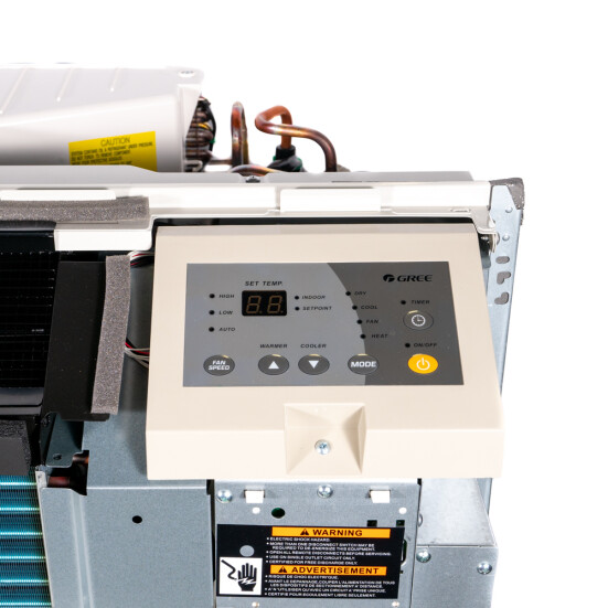 PTAC Unit - NEW - 12k - 265v - Electric Heat - Digital - ETAC2-12HC265VA-CP - Gree - 1 Product Image 1