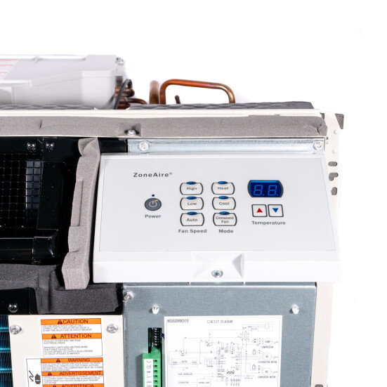 15,000 Btu Friedrich PTAC with 5.0 kW Resistive Electric Heat - 265 V / 30 A Product Image 9